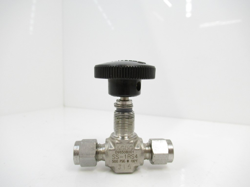 Robinet/Vanne à Aiguille SWAGELOK SS-1RS4 - Acier Inoxydable 316, 1/4", Pression Max 5000 PSI - 2